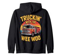 Funny Truckin´With The Woo Squat Sweat à Capuche