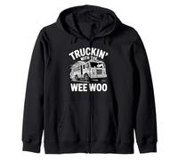 Funny Truckin´With The Woo Squat Sweat à Capuche