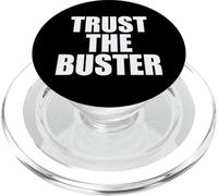 Funny Trust The Buster Northern California Baseball Slogan PopSockets PopGrip pour MagSafe