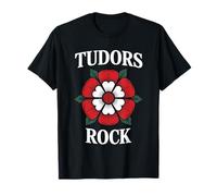 Funny Tudor Tudors History Rose Henry VIII Enseignant élève T-Shirt