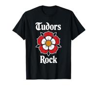Funny Tudor Tudors History Rose Henry VIII Enseignant élève T-Shirt