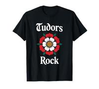 Funny Tudor Tudors History Rose Henry VIII Enseignant élève T-Shirt