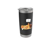 Funny Turkey dit de devenir végétalien pour Thanksgiving Gobelet isotherme en acier inoxydable double paroi