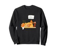 Funny Turkey Dit de Devenir végétalien pour Thanksgiving Sweatshirt