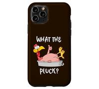 Funny Turkey What The Pluck Chemise Thanksgiving Homme Femme Coque pour iPhone 11 Pro