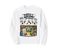 Funny Turtle-y Awesome Mouette de 3e année 1er Jour d'école Sweatshirt
