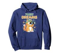 Funny Tweet Dreams Mignon Chat Oiseau Observer Les Tout-Petits Sweat à Capuche