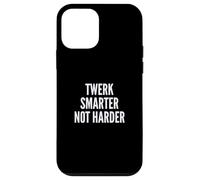 Funny Twerk Smarter Not Harder Silly Dance Joke Coque pour iPhone 12 Mini
