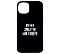 Funny Twerk Smarter Not Harder Silly Dance Joke Coque pour iPhone 13