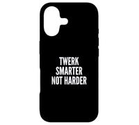 Funny Twerk Smarter Not Harder Silly Dance Joke Coque pour iPhone 17