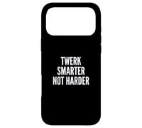Funny Twerk Smarter Not Harder Silly Dance Joke Coque pour iPhone 17 Pro Max
