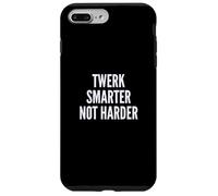 Funny Twerk Smarter Not Harder Silly Dance Joke Coque pour iPhone 7 Plus/8 Plus