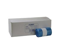 Funny type roulé 20 sacs poubelle en polyéthylène à haute densité (120 l) Bleu Lot de 500 sacs