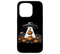 Funny UFO Invasion Pumpkin Alien Meme Science-Fiction Coque pour iPhone 15 Pro