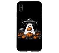 Funny UFO Invasion Pumpkin Alien Meme Science-Fiction Coque pour iPhone XS Max