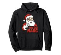 Funny Ugly Christmas Santa Humour Jokes Sarcastic Puns Sweat à Capuche