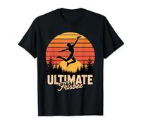 Funny Ultimate Frisbee Player Men Women Vintage Flying Disc T-Shirt