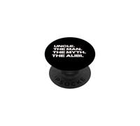 Funny Uncle - The Man, The Myth, The Alibi PopSockets PopGrip Adhésif