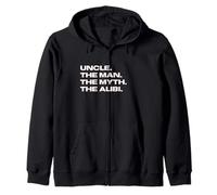 Funny Uncle - The Man, The Myth, The Alibi Sweat à Capuche