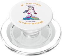 Funny Unicorn Graphic for Women & Kids If You Can Read This PopSockets PopGrip pour MagSafe