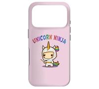 Funny Unicorn Ninja Birthday Girl Team Princess Crew Rose Coque pour iPhone 17 Pro