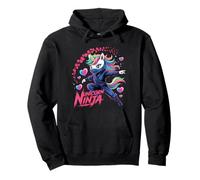 Funny Unicorn NINJA Girl Magical Security Pre-K Mom Team Mum Sweat à Capuche