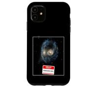 Funny Universe Galaxies Collide Deep Space Hubble Télescope Coque pour iPhone 11