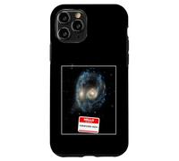 Funny Universe Galaxies Collide Deep Space Hubble Télescope Coque pour iPhone 11 Pro