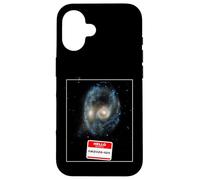 Funny Universe Galaxies Collide Deep Space Hubble Télescope Coque pour iPhone 16