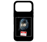 Funny Universe Galaxies Collide Deep Space Hubble Télescope Coque pour iPhone 17 Pro Max