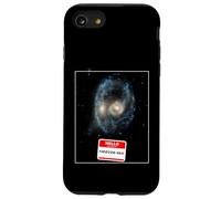 Funny Universe Galaxies Collide Deep Space Hubble Télescope Coque pour iPhone SE (2020) / 7/8