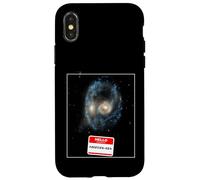 Funny Universe Galaxies Collide Deep Space Hubble Télescope Coque pour iPhone X/XS