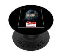 Funny Universe Galaxies Collide Deep Space Hubble Télescope PopSockets PopGrip Adhésif