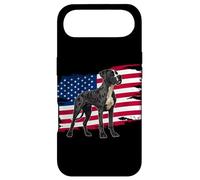 Funny USA Flag Merica 4th July Independence Great Dane Lover Coque pour iPhone Air