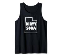 Funny Utah Dirty Soda Design Débardeur