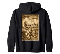 Funny Vacation Alien Selfie Area 51 Classic Conspiracy Lover Sweat à Capuche