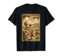 Funny Vacation Alien Selfie Area 51 Classic Conspiracy Lover T-Shirt