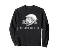 Funny Vasectomy All Juice No Seeds Lemon Pun pour Hommes et Papas Sweatshirt