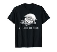 Funny Vasectomy All Juice No Seeds Lemon Pun pour Hommes et Papas T-Shirt Graphique avec Valeur