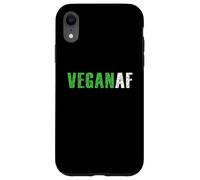 Funny Vegan AF Plant Based Vegetarian Keto Organic Diet Coque pour iPhone XR