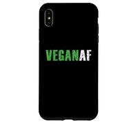 Funny Vegan AF Plant Based Vegetarian Keto Organic Diet Coque pour iPhone XS Max