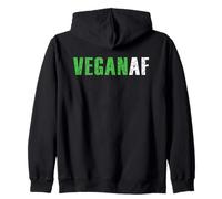 Funny Vegan AF Plant Based Vegetarian Keto Organic Diet Sweat à Capuche