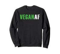 Funny Vegan AF Plant Based Vegetarian Keto Organic Diet Sweatshirt