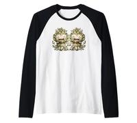 Funny Vegan Artichoke Graphic for Mom Who Loves Gardening Manche Raglan