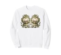 Funny Vegan Artichoke Graphic for Mom Who Loves Gardening Sweatshirt