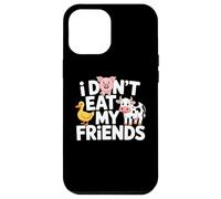 Funny Vegan I Don't Eat My Friends Vegetarian Coque pour iPhone 12 Pro Max