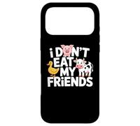 Funny Vegan I Don't Eat My Friends Vegetarian Coque pour iPhone 17 Pro Max