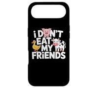 Funny Vegan I Don't Eat My Friends Vegetarian Coque pour iPhone Air