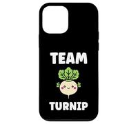Funny Vegetable Turnips Food Minimalist Simple Team Turnip Coque pour iPhone 12 Mini