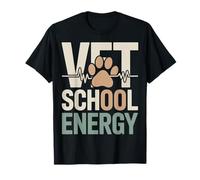 Funny Vet School Energy Vétérinaire Étudiant T-Shirt